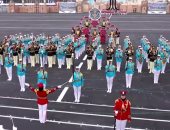 طالبات الكلية الحربية يشاركن فى حفل تخريج دفعة جديدة من الكليات العسكرية