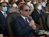 الرئيس السيسي للضباط الخريجين: "عليكم مسئولية لإعداد وتجهيز وتوعية المجندين"