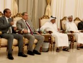 مجلس منظمة العمل العربية ضيوف شرف على مائدة عشاء وزير العمل القطرى بقطر