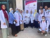 كلية التمريض جامعة حلوان تنظم قافلة توعوية حول مكافحة العدوى بفيروس كورونا
