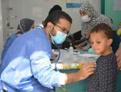 قوافل جامعة طنطا الطبية تقدم خدماتها العلاجية بالمجان لـ1158 مواطنًا بقطور 