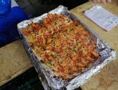 "جمبرى الفراشة".. وجبة شهيرة فى سوق أسماك بورسعيد تعرف على الطريقة.. لايف