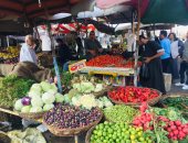 "كله بـ5 جنيه".. شاهد كيف انخفضت أسعار الطماطم والبصل والفلفل فى سوق الخضار بالإسماعيلية
