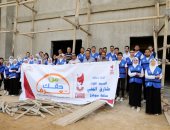 40 شابا وفتاة يتفقدون مشروعات "حياة كريمة" بقرى مركز دار السلام بسوهاج.. صور