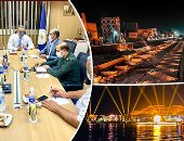 السياحة والآثار ترفع شعار جاهزون للحفل العالمى لـ"إحياء طريق الكباش".. خالد العنانى يعقد اجتماعات لمناقشة الديكورات والعروض الفنية.. مصطفى وزيرى: سنبهر العالم من جديد بحفل الأقصر.. ورجال السياحة: سيكون أسطوريا