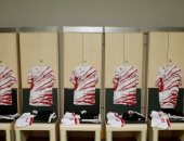 شاهد غرفة ملابس الزمالك قبل مواجهة الطلائع في الدوري