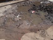 شكوى من كسر ماسورة الصرف بقرية المريج بالقليوبية.. وشركة المياه ترد