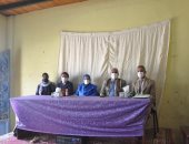 انطلاق قافلة جامعة حلوان لمدينة الصف ضمن مبادرة حياة كريمة