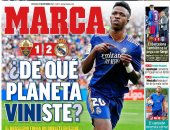 من أي كوكب أتيت؟.. فينيسوس نجم ريال مدريد يتصدر عناوين صحف إسبانيا