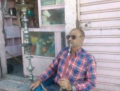 حكاية قناوى يسعى لدخول موسوعة جينيس بأطول شيشة فى العالم.. صور