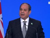 الرئيس السيسي: نتطلع إلى استضافة مصر للدورة القادمة لقمة المناخ