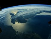 الغيوم تمنع توماس بيسكيه من التقاط صور لـ"جلاسجو" من محطة الفضاء الدولية