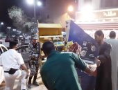 إزالة 715 حالة إشغال طريق خلال حملة بأسوان