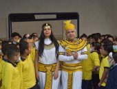 مدارس الأقصر تستعد بأطفالها للمشاركة بالحفل العالمى لافتتاح "إحياء طريق الكباش"