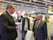 وفد نقابة المهندسين بالإسكندرية يشارك فى معرض مصر للطاقة 2021