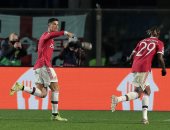 ثنائية رونالدو تنقذ مانشستر يونايتد من السقوط الأوروبى ضد أتالانتا