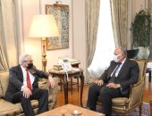 وزير الخارجية سامح شكري يستقبل المبعوث الأممي الخاص لعملية السلام في الشرق الأوسط