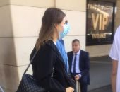 نانسى عجرم تصل القاهرة لإحياء حفلها اليوم باستاد القاهرة .. صور