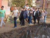 محافظة بنى سويف: إنشاء بيارات لتخفيض منسوب المياه الجوفية ببعض المنازل