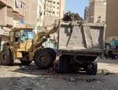  رفع 1420 طن قمامة وحملات على وصلات الكهرباء غير الشرعية بحى شرق شبرا الخيمة