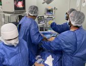 فريق طبي بمستشفى العبور بكفر الشيخ ينجح فى استئصال حنجرة مريض يعانى من ورم خبيث