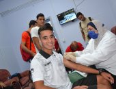 لاعبو غزل المحلة يحصلون على لقاح كورونا اليوم