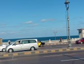 طقس خريفى وسطوع للشمس فى محافظة الإسكندرية.. لايف وصور