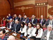 رؤساء اللجان والهيئات البرلمانية بالشيوخ: قانون التخطيط يتسق مع الجمهورية الجديدة.. صور
