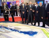 اقتصادية قناة السويس: شرفنا بزيارة الرئيس السيسي لجناحنا فى معرض النقل الذكى