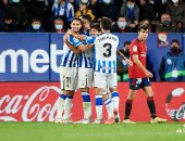 ريال سوسيداد يستعيد صدارة الدوري الإسباني بثنائية فى مرمى أوساسونا