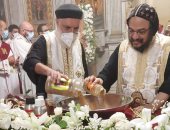 "الكنيسة المرقسية" بالإسكندرية تحتفل بعيد التكريس وظهور رأسه بالمحافظة