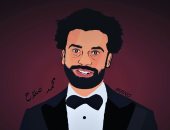 "مينا " يشارك برسم فيكتور آرت للمشاهير