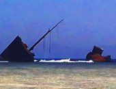 سفينة عملاقة غرقت على شط بجنوب سيناء قبل نصف قرن.. شاهد ماذا تبقى منها.. فيديو 
