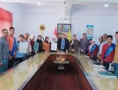 تكريم الطلبة الفائزين بمسابقة المخترع الصغير بشمال سيناء