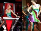أريانا جراندى تعيد ارتداء فستان ظهرت به بفيلم خلال حلقة برنامج "ذا فويس"