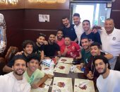 عزومة خاصة لنجوم الأهلي بحضور "أمح" قبل مواجهة المقاولون.. صور