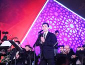 هانى شاكر يطرب جمهور مهرجان الموسيقى العربية بأجمل الأغنيات