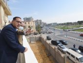 رئيس الوزراء يتفقد محطة عدلى منصور المركزية التبادلية