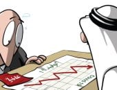 كاريكاتير اليوم.. مؤشر الاقتصاد العالمي ينهار بسبب كورونا