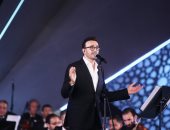 صابر الرباعي يفتتح حفل مهرجان الموسيقي العربية بأغنية "ببساطة".. صور