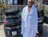 شارك بخياطة كسوة الكعبة.. حكاية بورسعيدي سافر للسعودية بموتوسيكل لأداء العمرة