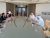 وزير الرياضة يناقش آليات التعاون مع وزير ريادة الأعمال والمشاريع الإماراتي 
