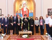 البابا تواضروس الثانى يستقبل مفوضة الشؤون الداخلية بالاتحاد الأوروبى