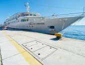 ميناء الغردقة البحرى يستقبل السفينة "لى بيلوت" السياحية قادمة من اليونان.. صور
