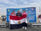 ابتسام زايد أول ذهبية وحبيبة فضية لمصر فى اليوم الثالث للبطولة العربية للدراجات