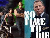 No Time to Die يتفوق على فيلم Fast & Furious 9 فى شباك التذاكر العالمى
