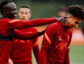 ساديو مانى ينتظم فى تدريبات ليفربول قبل معركة أرسنال