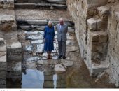 أمير ويلز ودوقة كورنوال يزوران موقع معمودية السيد المسيح بالأردن