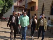 حياة كريمة.. مجمعات خدمية وزراعية ومد لشبكات الصرف الصحى بقرى بنى سويف.. صور