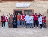 توقيع الكشف علي الحالات المرضية وتقديم العلاج بالمجان بصدر الحيطان بوسط سيناء